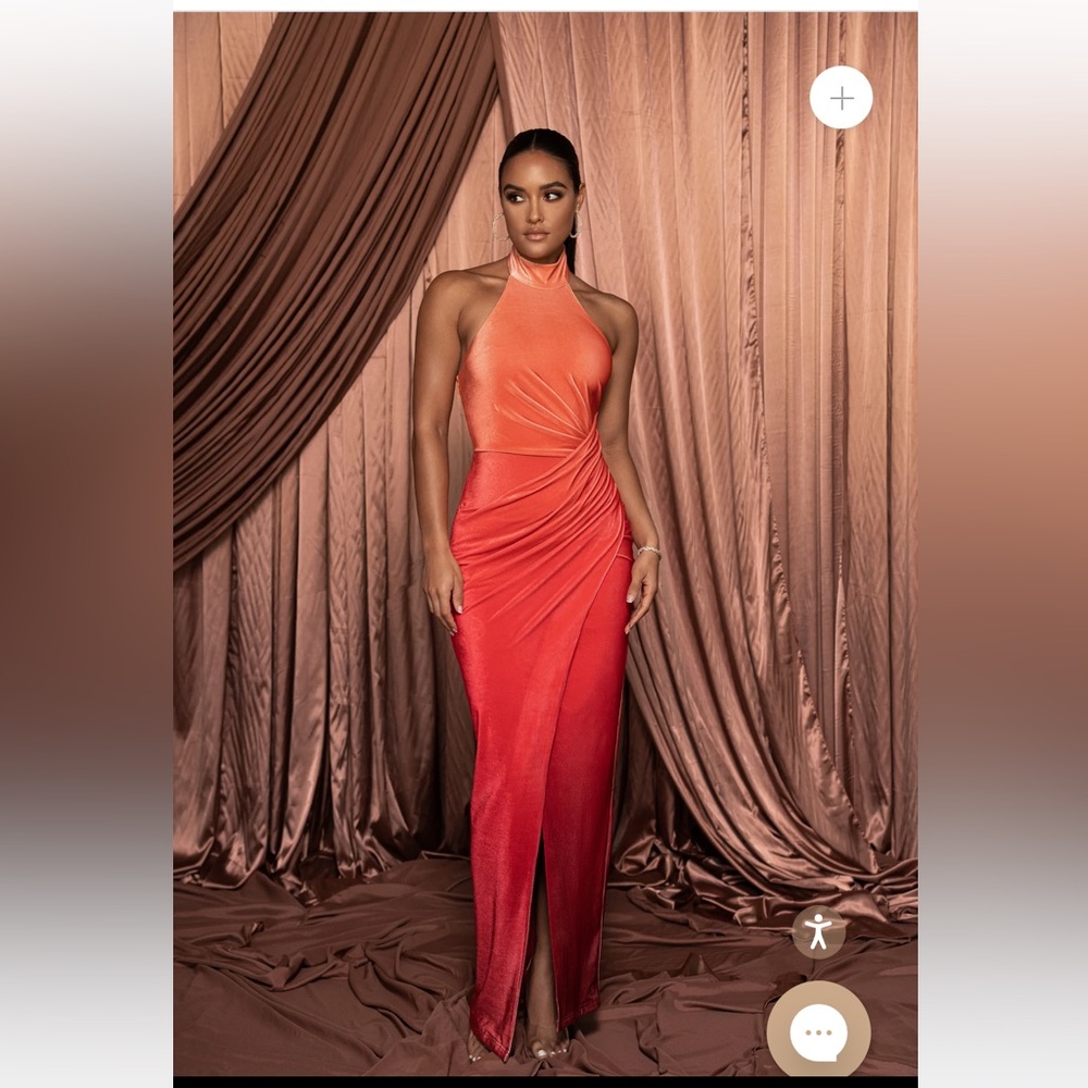 Jlux label slit dress